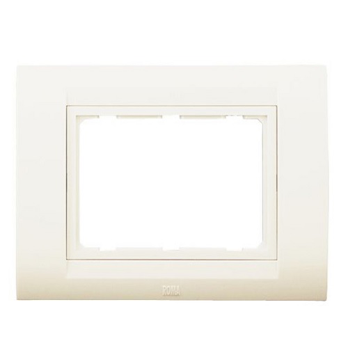 Anchor Roma Classic Tresa Plate With Base Frame 16 M, 34680WH (White)