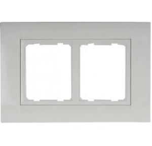 Anchor Roma Classic Tresa Plate With Base Frame 4M 30249WH White