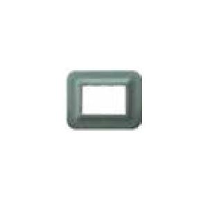 Anchor Roma Urban Hue Color Plate Without Crome Collar 66888PG 8 Module Square Pistachio Green Metallic