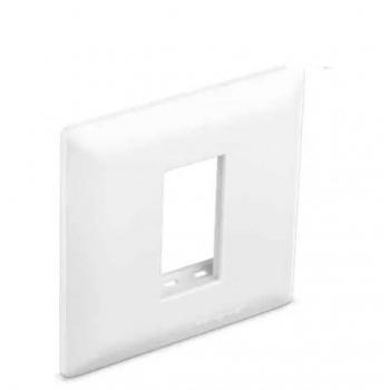 Anchor Roma Classic Tresa Plate With Base Frame 1M 30216WH White