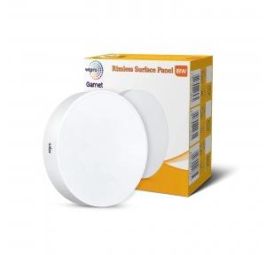 Wipro Garnet 18W Rimless Round LED Surface Panel Light DD11865 6500K