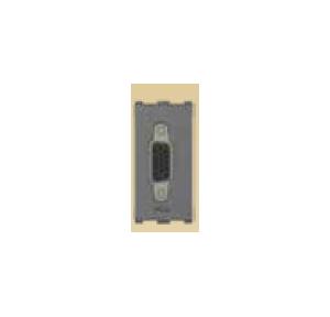 Anchor Roma Urban Projector Socket 66716GB 1 Module Graphite Black