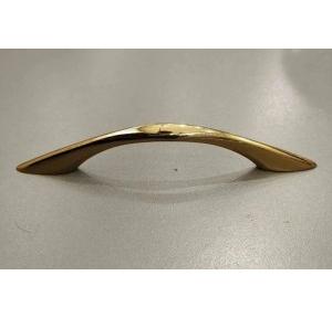 Pedestal Door Handle C Type  Golden Stainless Steel with Screw, 4 Inch