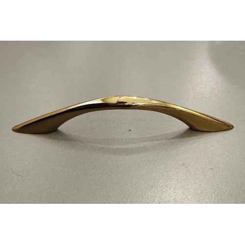 Pedestal Door Handle C Type  Golden Stainless Steel with Screw, 4 Inch