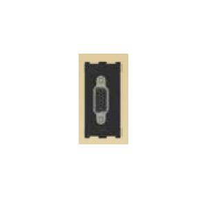 Anchor Roma Urban Projector Socket 66716B 1 Module Black