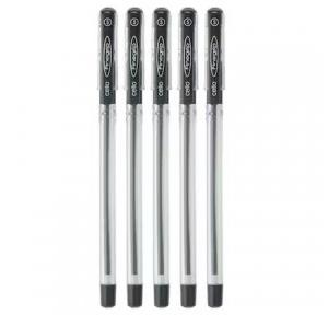 Cello Fine Grip Ball Pen 0.7 mm Black (Pack of 10)