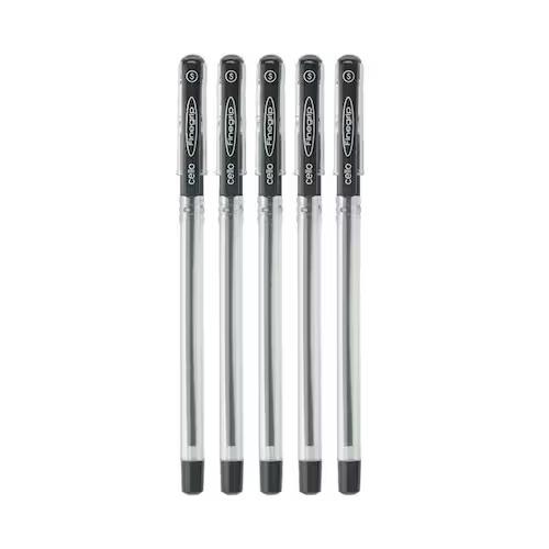 Cello Fine Grip Ball Pen 0.7 mm Black (Pack of 10)