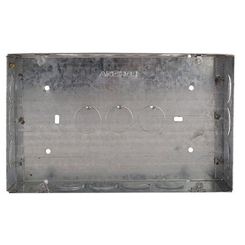 Anchor Roma Rust Coated Concealed Galvanised Metal Box, 18 Gauge, 12 M, 35708