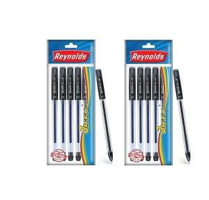 Reynolds Jiffy Gel Pen 0.5mm Black (Pack of 5pcs)