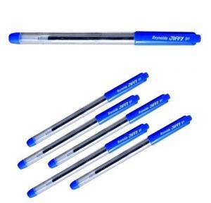 Reynolds Jiffy Gel Pen 0.5mm, Blue (Pack of 5pcs)