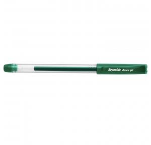 Reynolds  Jiffy Gel Pen 0.5mm, Green (Pack of 5pcs)