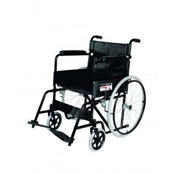 Vissco Wheel Chair 9985 Rodeo Veer Mag With Fixed Handle & Swimmable Footrest, Weight Capacity 100kg ( 90 x 4.1 x 98.5 Centimeters)