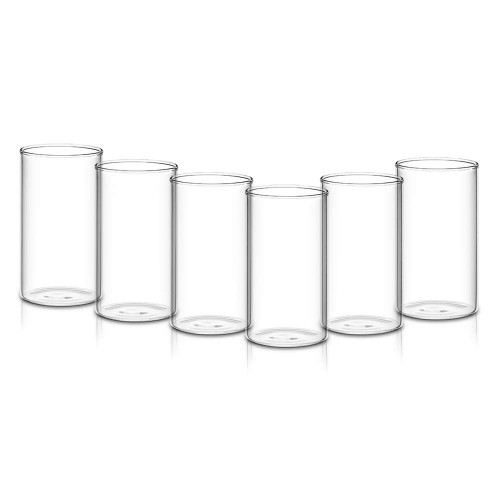 Borosil Vision Water Glass Tumbler 350ml (Pack of 6 Pcs)