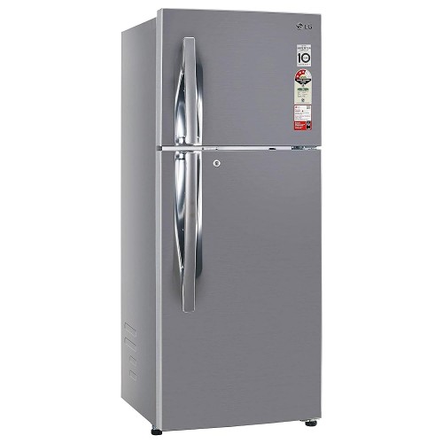 LG Inverter Double Door Refrigerator GL-I292RPZX 242L3 Shiny Steel
