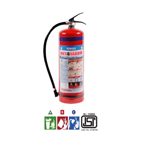 Resguardo Powder Type Fire Extinguisher, 9 Kg
