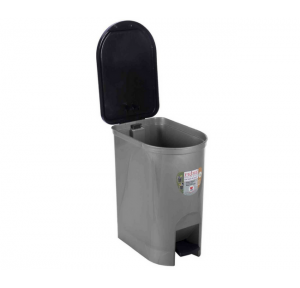 Prime Houseware Polypropylene Slim Line Pedal Bin Plastic 12.5 Ltr, Dimension: 20 x 31 x 35.5 cm