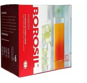 Borosil Tumbler Vision Glass Borosillicate 350ml Pack of 12