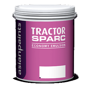 Asian Paint Tractor Sparc Emulsion White Paint, 1 Ltr