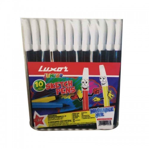 Luxor Sketch Pen 949 Black Pack of 10