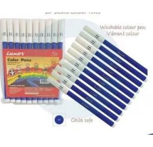 Luxor Sketch Pen 949 Blue (Pack of 10pcs)