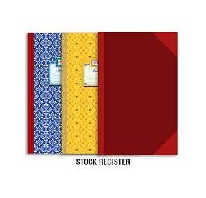 Trison Stock Register No 5 White Binding  21.5 x 34 CM 360 Pages 70 GSM