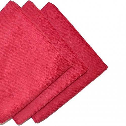 Microfiber Duster 40cm x 40cm Red 250 GSM