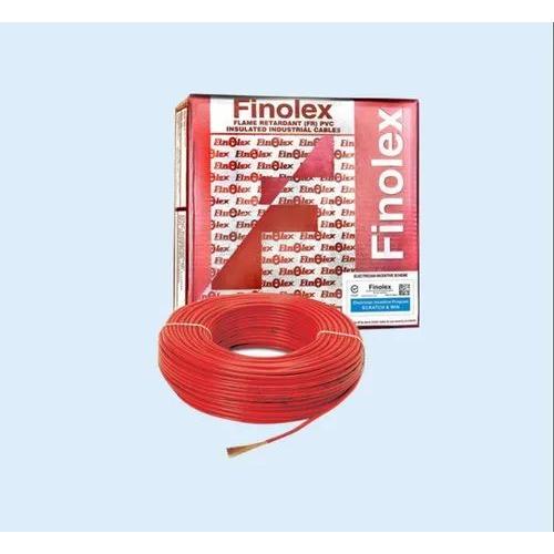 Finolex PVC Insulated Unsheathed Flexible Cable 4 Sqmm 2 Core FR 1 Mtr