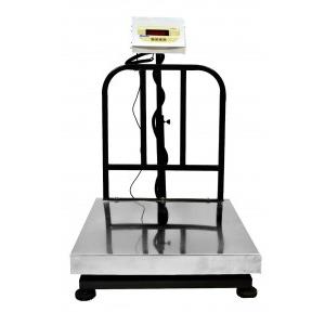 Settra Electronic Platform Weight Machine Scale 100kg Capacity 10g Accuracy Digital For Shop Commercial And Industrial Use Size 600x600 mm with 15 hours of Emergency Battery Backup