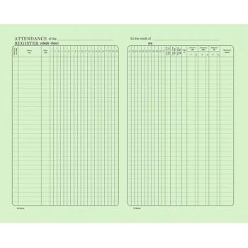 Trison Attendance Register O/B No 1 19.5 x 32.5 cm 56 Pages (Q1) 65 GSM