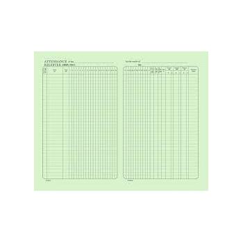 Trison Attendance Register O/B No. 4 19.5 x 32.5 cm 224 Pages (Q4) 65 GSM