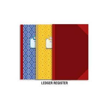 Trison Ledger Register O/B No. 1 19.5 x 32.5 cm 56 Pages (Q1) 65 GSM