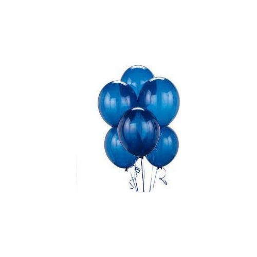 Tiger  Balloons Medium Size Pack Of 50 (Blue)