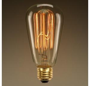 Filament Bulb Incandascent Vintage 4W E27 ST64