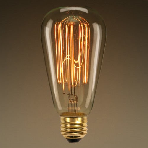 Filament Bulb Incandascent Vintage 4W E27 ST64