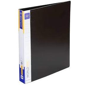Worldone Ring Binder RB401 4D Ring, 25 mm, Black Size: A4