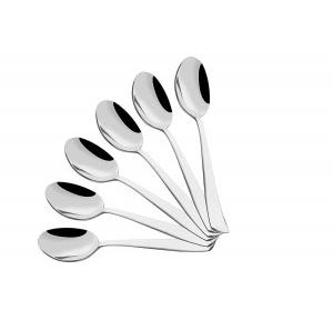 Shapes Artic Stainless Steel Mirror Finish 12 cm Tea Spoon (Pack of 12 Pcs)