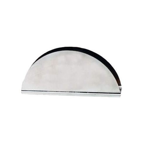 Napkin Holder D Shape Stainless Steel Size 15x2x8 CM (6 Inches) Color Silver