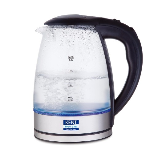 Kent Elegant Electric Glass Kettle 16052 1.8L 2000W