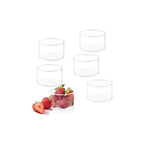 Borosil Transparent Glass Kattori Bowl - 180ml (Set of 6 Pcs)