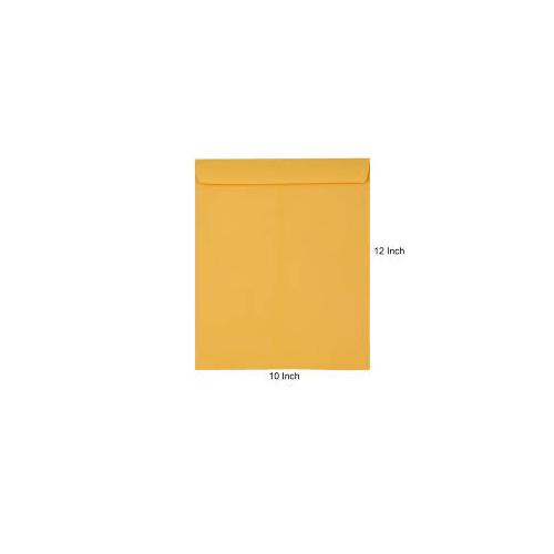 Rajdoot Envelope Yellow Lamination 10x12inch (Pack of 1000pcs)