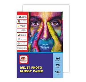 Rajdoot Photo Glossy Size A/4 180GSM (20)