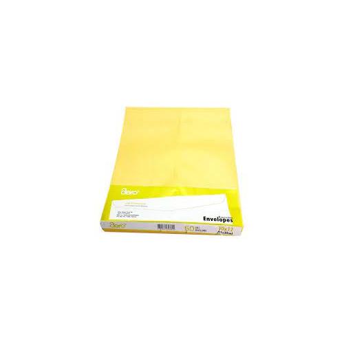 Saraswati Envelope Yellow Jali 14x10