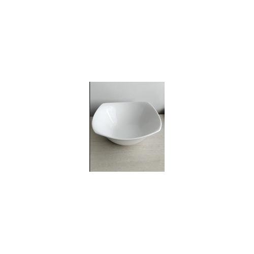 Clay Craft Serving Bowl Zen Solid White 2 Portion Dimension: 20 X 6.7 cm Ceramic 60ml
