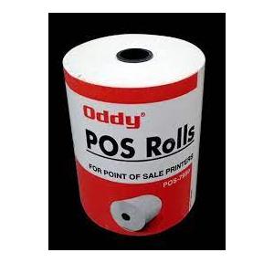 Oddy Customized POS Billing Rolls of Thermal Paper FX-7940SC Single Side Printing