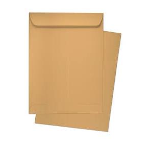 Oddy Eco Friendly Envelope ENB-10x14 Size 10x14 100GSM Biodegradable Brown (Pack of 50pcs)
