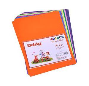 Oddy Dyed Pastel Color Sheet (Uncoated Paper) CPSA3-20 Double Sided Pastel Col. Sheets, 4 Sheets x 5 Col. A/3 Size 180GSM Un-Ruled