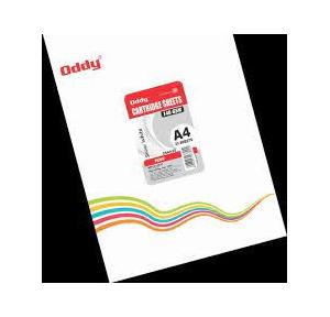 Oddy Cartridge Sheet CSA425 Snow White Color A4 Size 140GSM