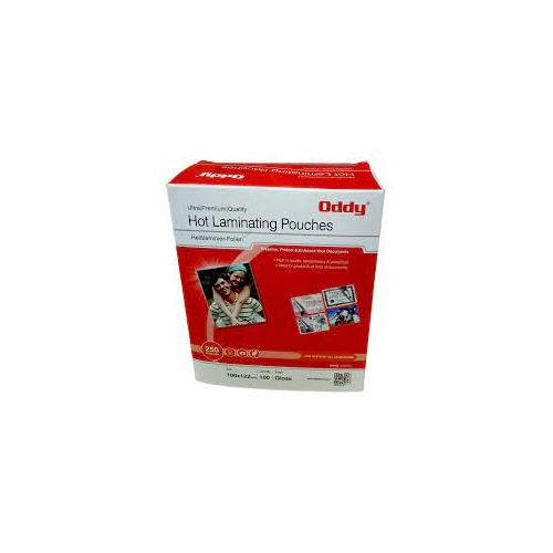 Oddy Polyester Film Flexible Pouches For Document Lamination LP(M)225X350 Size 225 x 350 (FS) 125micron