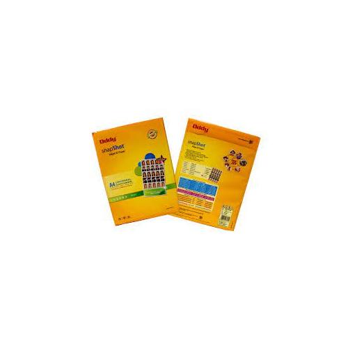 Oddy Coated Glossy Inkjet I.D. Paper PGSS180A4-50 Size A4 (210 x 297) 180GSM (Snap Shot Yellow Packing) Pack of 50 Sheets