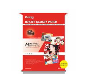 Oddy Coated Glossy Paper HPG2604R 100 Size (101.6 x 148.5)mm 260GSM (Pack of 100 Sheets)